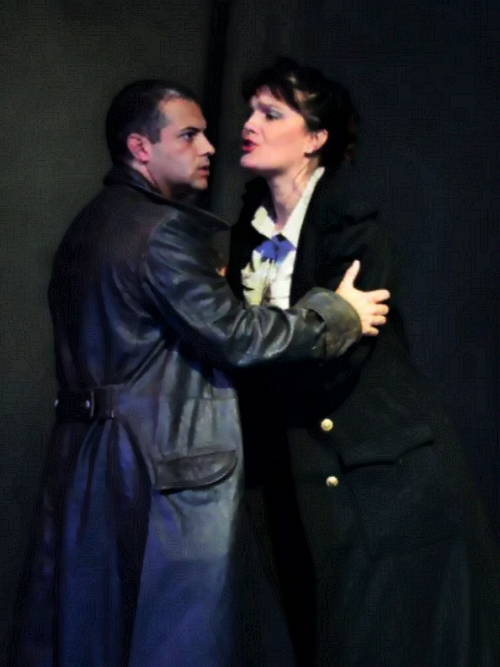 Gaston Rivero (Manrico) i Adela Golac Rilović (Leonora), Giuseppe Verdi <em>Trubadur</em>, HNK u Zagrebu, 2011. 