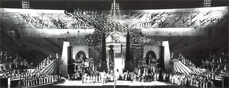 Aida u veronskoj Areni 1968.