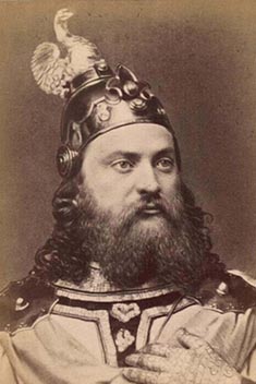 Albert Niemann kao Lohengrin 1881. 