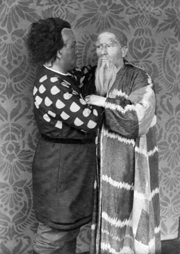 Mario Šimenc (Calaf) i Aleksandar Griff (Timur) – Giacomo Puccini, Turandot, Zagreb, 1928.