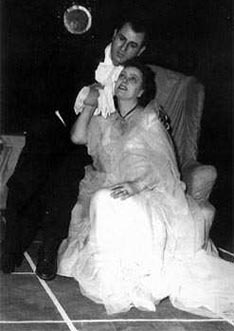 Šime Mardešič (Alfredo) i Alma Peranić (Violetta) – Giuseppe Verdi, Traviata, Narodno kazalište Split, 1959.