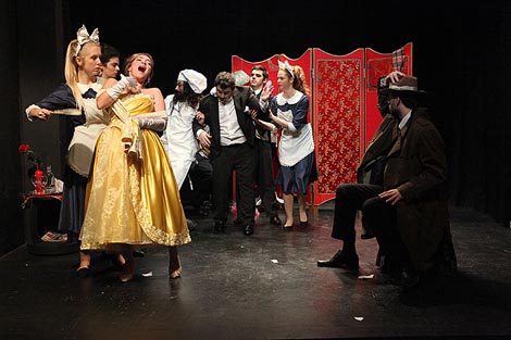 Kazalište Mala scena i Muzička akademija, Zagreb, Scena 10410, Velika Gorica: Gian Carlo Menotti, Amelija ide na ples, dir. Ante Sladoljev, red. Frana Marija Vranković, foto: Ana Šesto