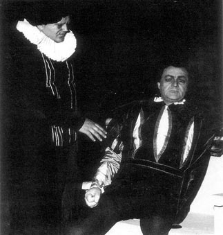 Duško Kukovec (Alvise) i Ante Marušić (Barnaba) – Amilcare Ponchielli, La Gioconda, Narodno kazalište Split, 1956.
