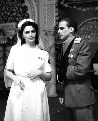 Bianka Dežman (Floramye) i Josip Šutej (Mirko) – Ivo Tijardović, Mala Floramye, HNK u Zagrebu 1948.