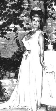 Biserka Cvejić (Dalila) – Camille Saint-Saëns, Samson i Dalila, Splitske ljetne priredbe, 1961.