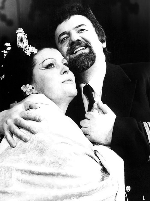 Blaženka Milić (Cho-Cho-San) i Krunoslav Cigoj (Pinkerton) – Giacomo Puccini, <em>Madame Butterfly</em>, HNK u Zagrebu, premijera 1986.