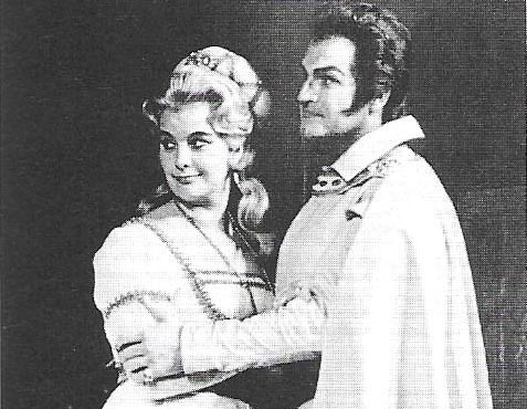 Božena Ruk-Fočić (Eva) i Jess Thomas (Stolzing) – Richard Wagner, Majstori pjevači, Royal Opera House Covent Garden, London, 1969.