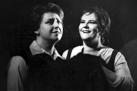 3. Sena Jurinac (Leonora) i Branka Beretovac (Marzellina) – Ludwig van Beethoven, Fidelio, Dubrovačke ljetne igre, 1970.