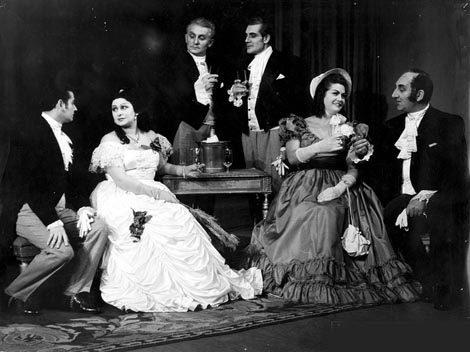 Branka Galić (Violetta) – Giuseppe Verdi, Traviata, HNK u Osijeku, 1975.