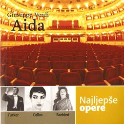 CD kolekcija Najljepše opere: Giuseppe Verdi, Aida, dir. Tullio Serafin, Orkestar i Zbor Opere Teatro alla Scala Milano