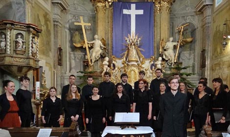 Oratorijski zbor crkve sv. Marka Cantores Sancti Marci i drigent Jurica Petar Petrač