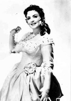 Dragica Martinis (Manon Lescaut) – Giacomo Puccini, Manon Lescaut, Bečka državna opera, 1956.