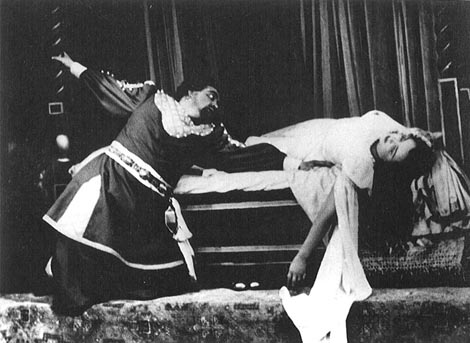 Josip Gostič (Otello) i Dragica Matinis (Desdemona) – Giuseppe Verdi, Otello, HNK u Zagrebu, 1950.