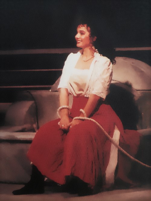 Cecilija Car kao Carmen, Georges Bizet <em>Carmen</em>, HNK u Zagrebu 1996. 