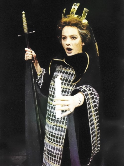 Cecilija Car kao kraljica Margareta, Igor Kuljerić <em>Richard III</em>, HNK u Zagrebu, praizvedba 16. travnja 1987.