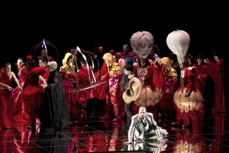 Slovensko narodno gledališče iz Maribora, Slovensko narodno gledališče iz Ljubljane i Europska prijestolnica kulture Maribor 2012., Marij Kogoj, Crne maske, dir. Marko Hribernik, red. Janez Burger