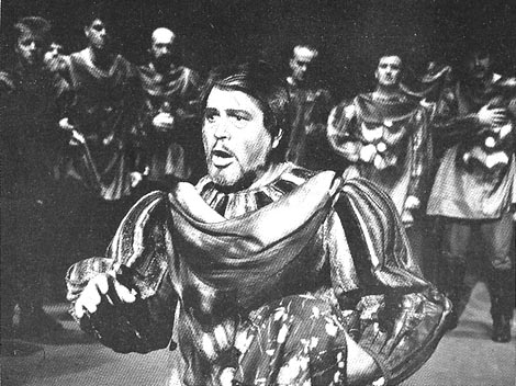 Dinko Lupi (Ferrando) i zbor Opere – Giuseppe Verdi, Trubadur, Narodno kazalište „Ivan Zajc“, Rijeka, 1990.