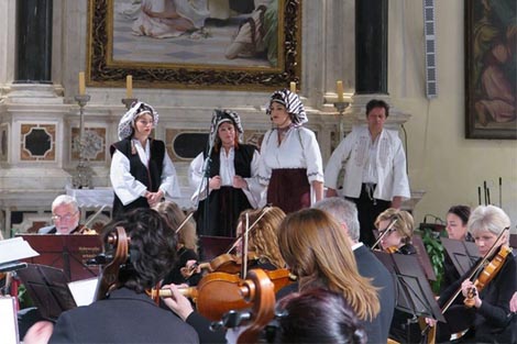 Koncertna praizvedba opere Diva Grabovčeva, dir. Domeniko Briški, Akademski zbor Pro Musica, Zbor glazbene umjetnosti, solisti i Dubrovački simfonijski orkestar