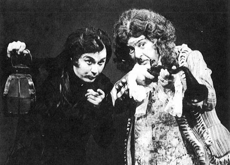 Slobodan Stanković (Doktor Malatesta) i Boris Vajda (Don Pasquale) - Gaetano Donizetti, Don Pasquale, Zagreb, 1985.