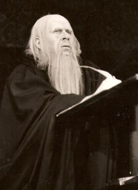 Dragutin Bernardić (Pimen) – Modest Petrovič Musorgski, Boris Godunov, HNK u Zagrebu, 1960.