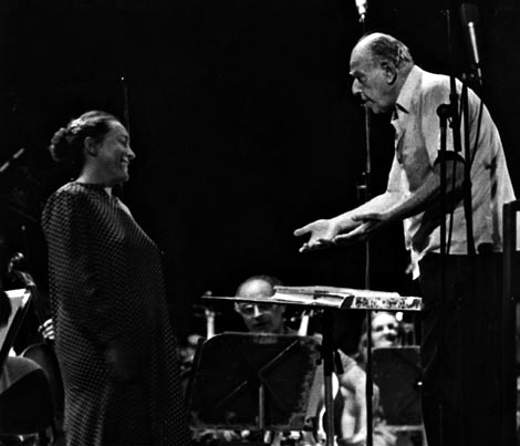 Dunja Vejzović i Lovro von Matačić