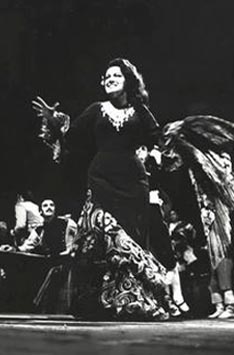 Elena Obrazcova kao Carmen, foto Alexander Nevezhin, Teatarski muzej Boljšoja