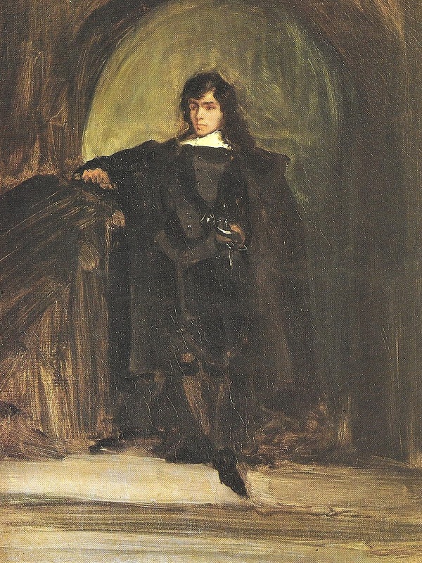 Eugène Delacroix kao Edgar, Autoportret