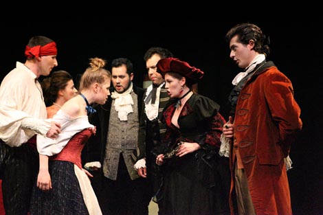 Muzička akademija u Zagrebu i Kazalište Mala scena, Zagreb: Wolfgang Amadeus Mozart, Figarov pir, red. Ivica Šimić i Cynthia Hansell-Bakić