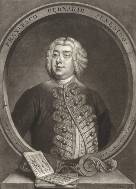 Francesco Bernardi Senesino (31. listopada 1686. – 27. studenog 1758.), talijanski kastrat, mezzosopran