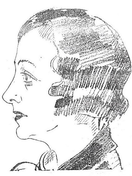 Karikatura Margarite Froman 