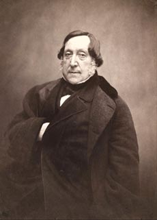 Gioachino Rossini, oko 1856. (footgraf Félix Nadar)