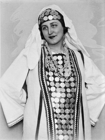 Gita Gjuranec kao Đula na praizvedbi <em>Ere</em> s onoga svijeta 1935. 