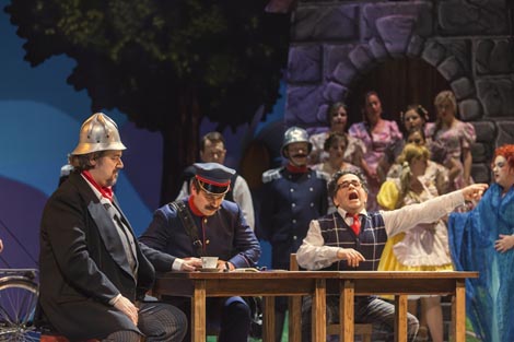 Slovensko narodno gledališče Ljubljana: Anton Foerster, Gorenjski Slavuj (Gorenjski slavček), dir. Marko Gašperšič, red. Vito Taufer