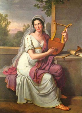 Isabella Colbran, ulje na platnu, slikar Johann Heinrich Schmidt, Museo Teatrale alla Scala, 1805.-1810.