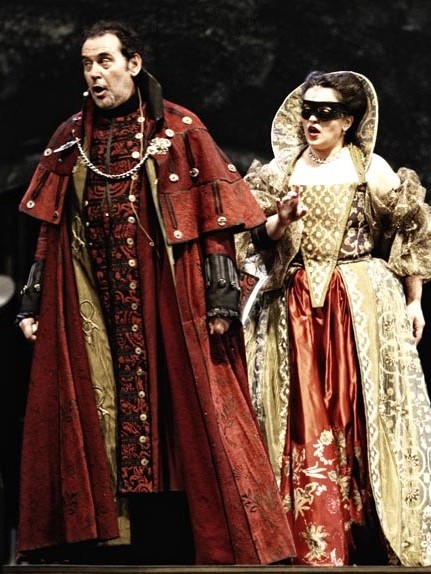 Ivica Čikeš (Alvise Badoero) i Kristina Kolar (Laura), Amilcare Ponchielli, <em>La Gioconda</em>, HNK Split, 57. SPlitsko ljeto, 2011.