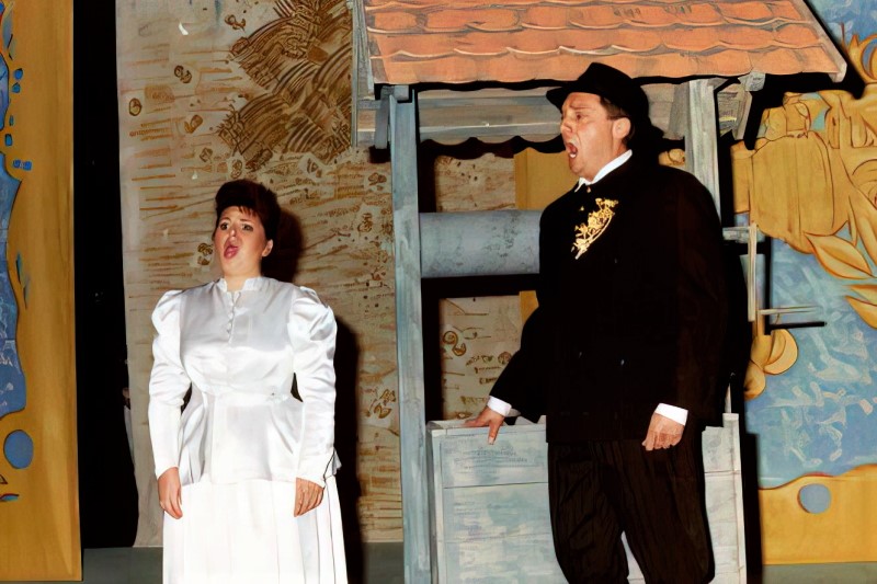 Olga Radmanovac i Miljenko Đuran, Josip Andrić <em>Dužijanca</em>, HNK u Osijeku, premijera 1994.