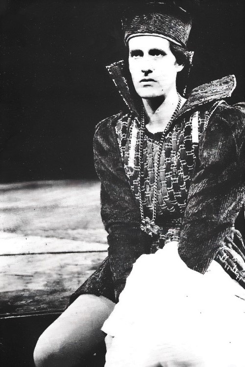 Josip Lešaja kao Richard, Igor Kuljerić <em>Richard III</em>, HNK u Zagrebu, praizvedba 16. travnja 1987.