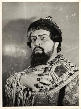 Josip Križaj (Boris Godunov) – Modest Petrovič Musorgski, Boris Godunov, Zagreb, 1930.