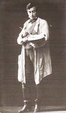 Josip Rijavec (Cavaradossi) – Giacomo Puccini, Tosca, Zagreb, 1917.