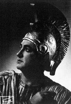 Josip Gostič kao Kralj Mida: Salburške svečane igre, praizvedba, 14. kolovoza 1952.