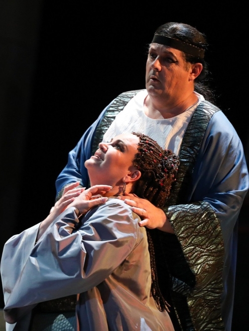Julija Vasiljeva (Aida) i Stjepan Franetović (Radames)