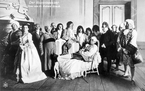 Praizvedba opere Kavalir s ružom u Dvorskoj operi u Dresdenu 26. siječnja 1911.