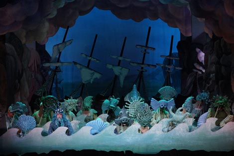 Oper Graz (Opera u Grazu): Georg Friedrich Händel, Kserkso (Xerxes), dir. Konrad Junghänel, red. Stefan Herheim, foto: Karl Forster