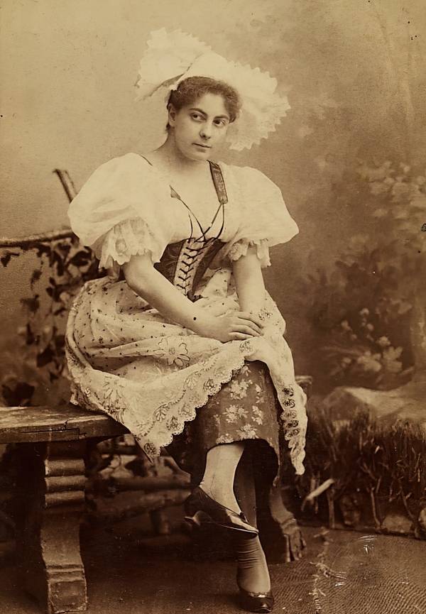 Hrvatska umjetnica Lili Lejo – prva njemačka interpretkinja Mařenke 1893. Slika iz Kazališnog muzeja u Beču