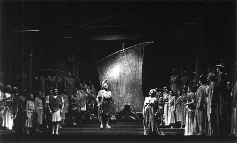 Ljubav Danaje na praizvedbi na Salzburškim svečanim igrama 14. kolovoza 1952.