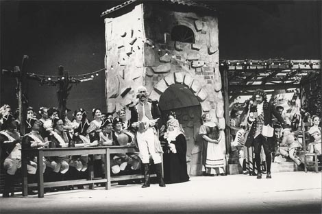 HNK u Zagrebu: Gaetano Donizetti, Ljubavni napitak, red. i dir. Miro Belamarić, 1974.