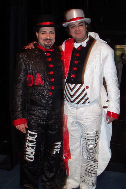 Ljubomir Puškarić (Bibliofil) i Tvrtko Stipić (Sova), Josip Mandić, <em>Mirjana</em>, HNK u Zagrebu, praizvedba 2008.