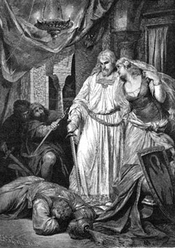 ilustracija s londonske premijere Lohengrina