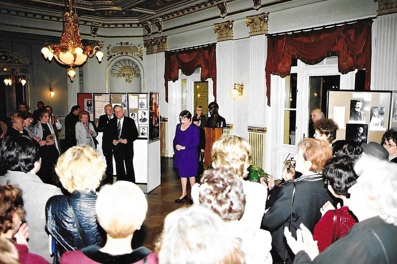 Marija Barbieri na otvorenju izložbe <em>Verdi u zagrebačkoj Operi</em> u zagrebačkom HNK-u