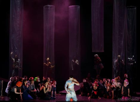 28. Muzički biennale Zagreb, Muzička akademija, Akademija dramske umjetnosti, Akademija likovnih umjetnosti, Tekstilno-tehnološki fakultet, Hrvatsko narodno kazalište u Zagrebu: Boris Papandopulo, Madame Buffault, dir. Mladen Tarbuk, red. Dora Ruždjak Podolski, foto: © Mirko Cvjetko